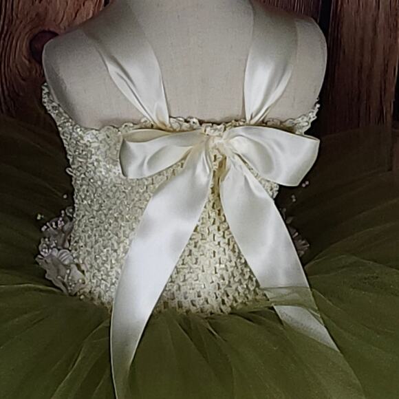 BLACK FRIDAY SALE - Tutu Dress And Hair Clip for Toddlers, Size 18 Mos - 3T NWT - Picture 7 of 13